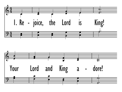 REJOICE, THE LORD IS KING!-ppt