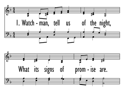WATCHMAN, TELL US OF THE NIGHT-ppt