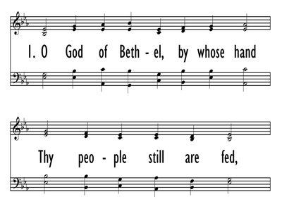 O GOD OF BETHEL, BY WHOSE HAND-ppt