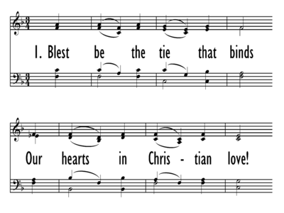 BLEST BE THE TIE THAT BINDS-ppt
