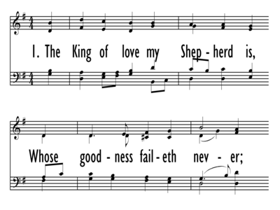 THE KING OF LOVE MY SHEPHERD IS-ppt