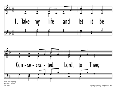 TAKE MY LIFE AND LET IT BE-ppt