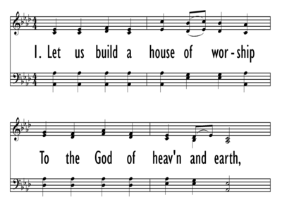 LET US BUILD A HOUSE OF WORSHIP-ppt