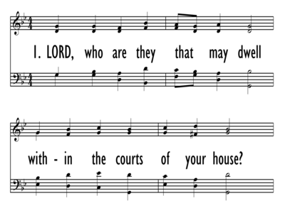 LORD, WHO ARE THEY THAT MAY DWELL-ppt