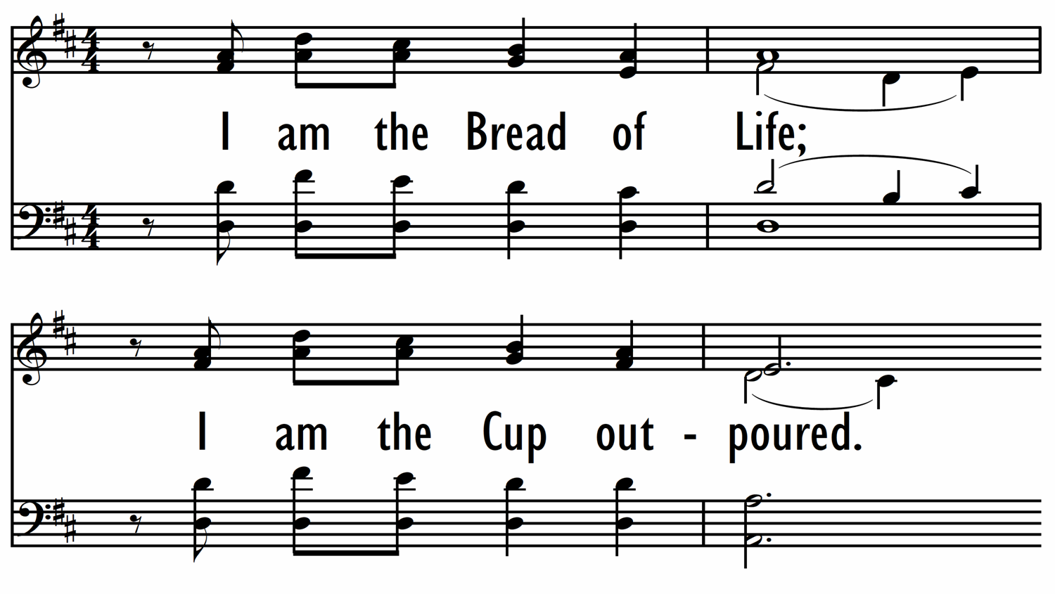 I AM THE BREAD OF LIFE-ppt