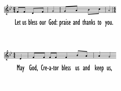 HOLDEN EVENING PRAYER - FINAL BLESSING-ppt