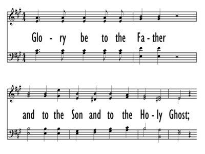 GLORY BE TO THE FATHER | Digital Songs & Hymns