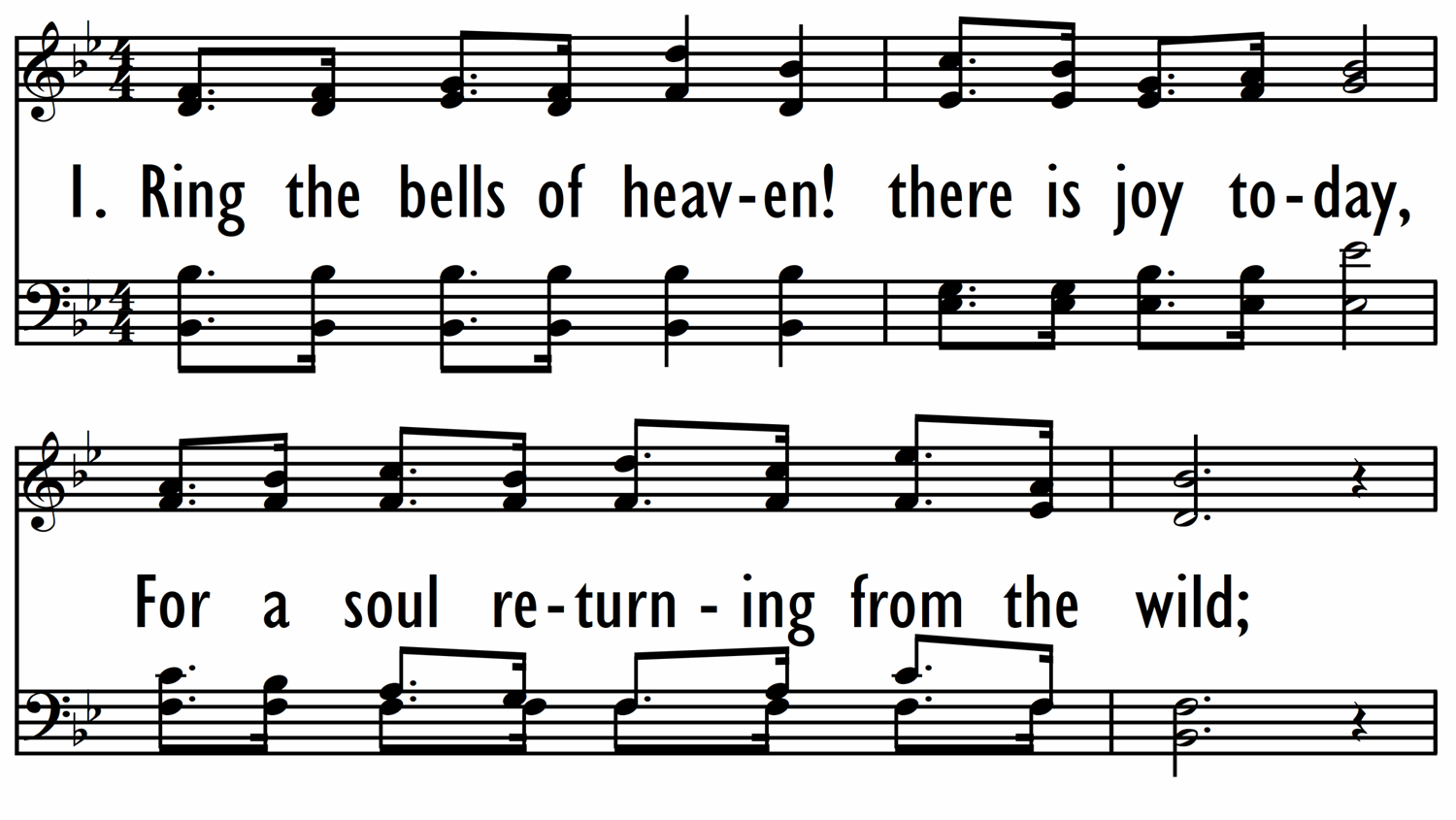 RING THE BELLS OF HEAVEN-ppt