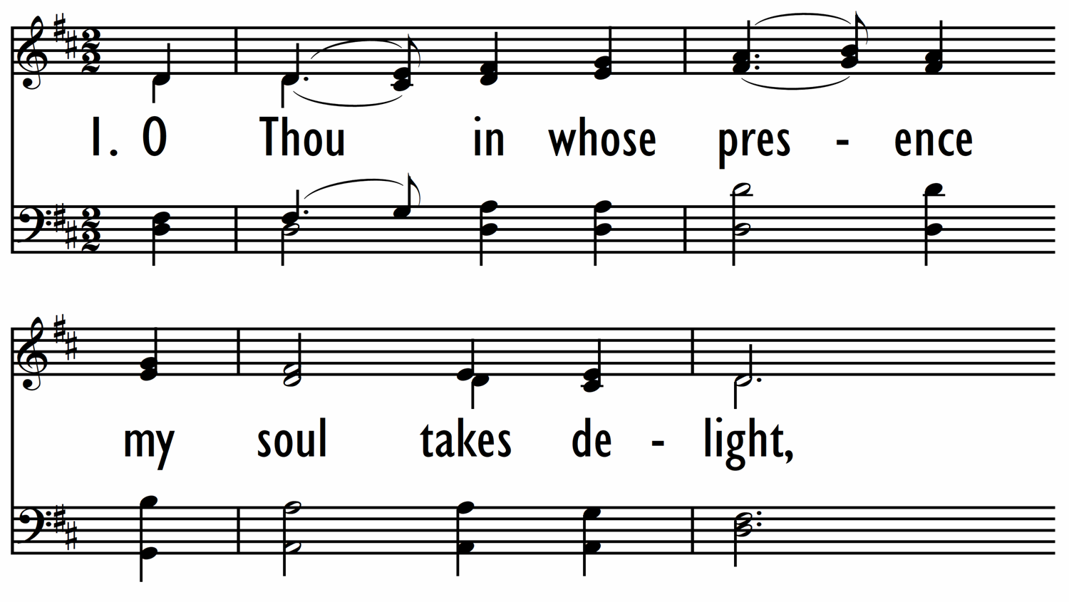O THOU IN WHOSE PRESENCE-ppt