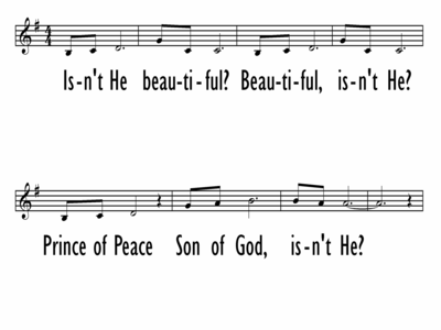 ISN'T HE? - Lead Line-ppt