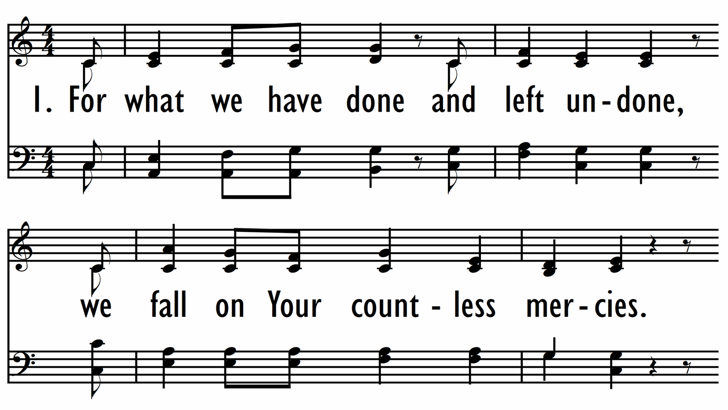 LORD, HAVE MERCY (For What We Have Done) - Hymn-ppt