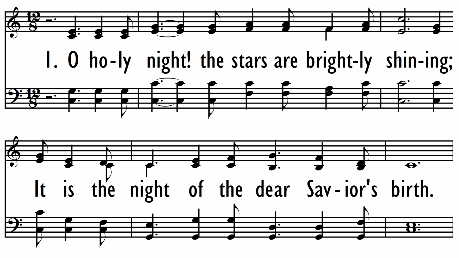 Oh Holy Night – Visual Theology