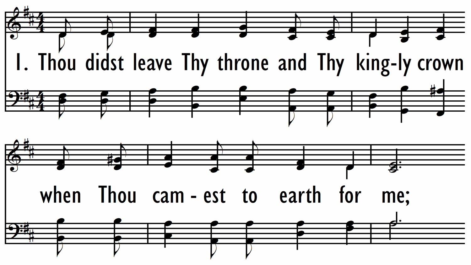 THOU DIDST LEAVE THY THRONE-ppt