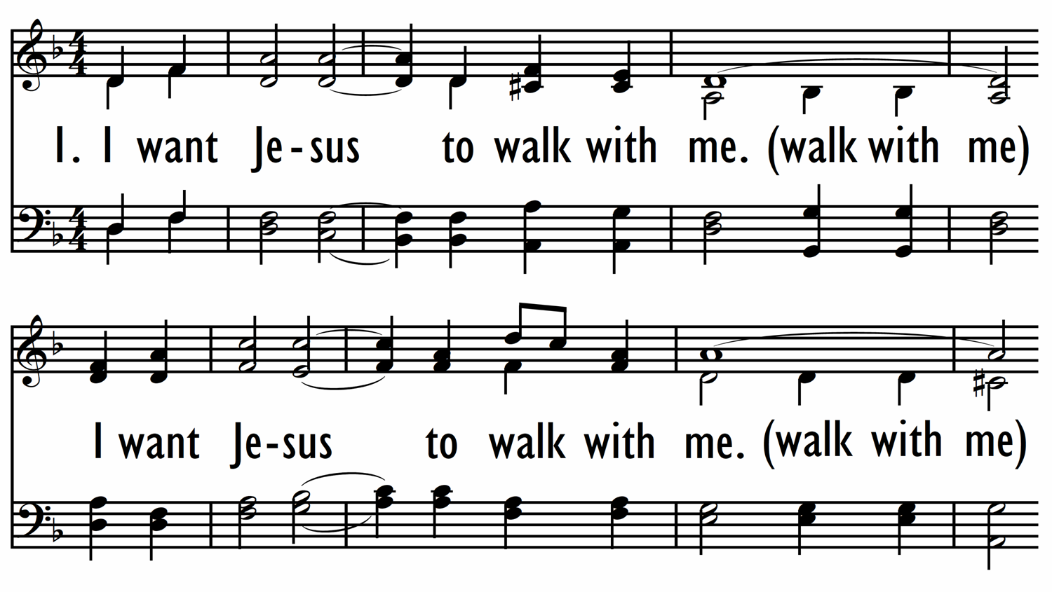 I WANT JESUS TO WALK WITH ME-ppt