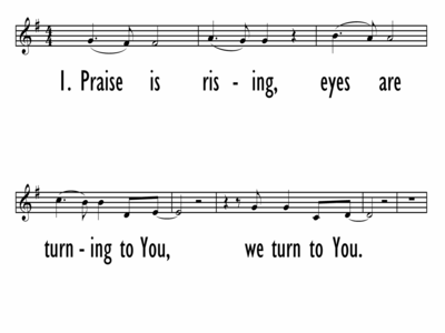 HOSANNA (PRAISE IS RISING) - Lead Line-ppt