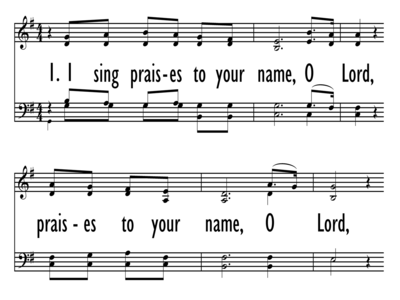 I SING PRAISES TO YOUR NAME-ppt