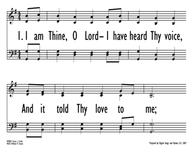 I AM THINE, O LORD-ppt