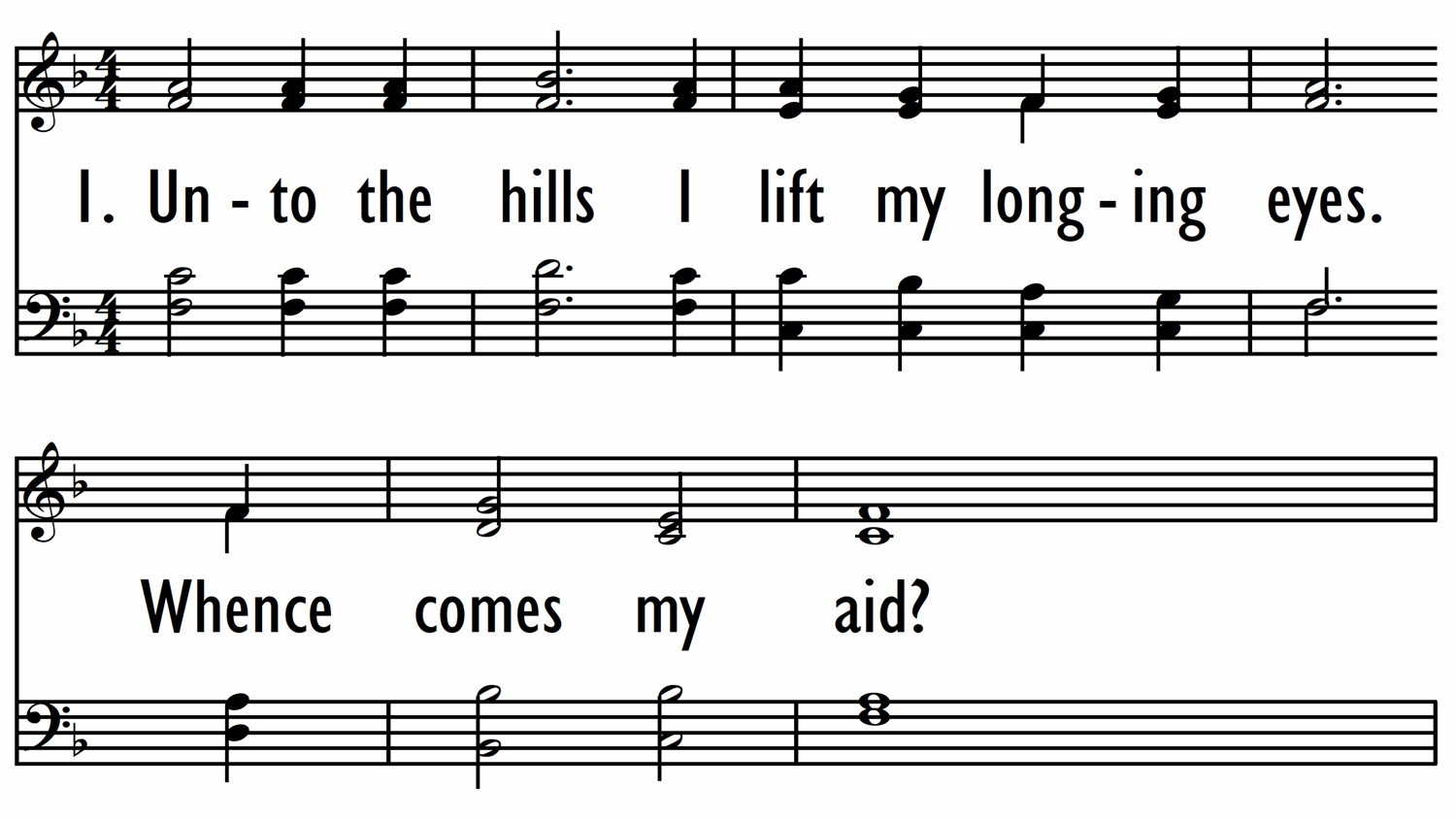 PSALM 121 (UNTO THE HILLS)-ppt