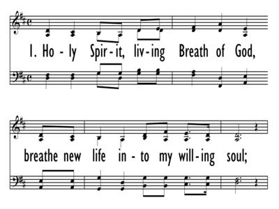 HOLY SPIRIT, LIVING BREATH OF GOD - 4 part-ppt