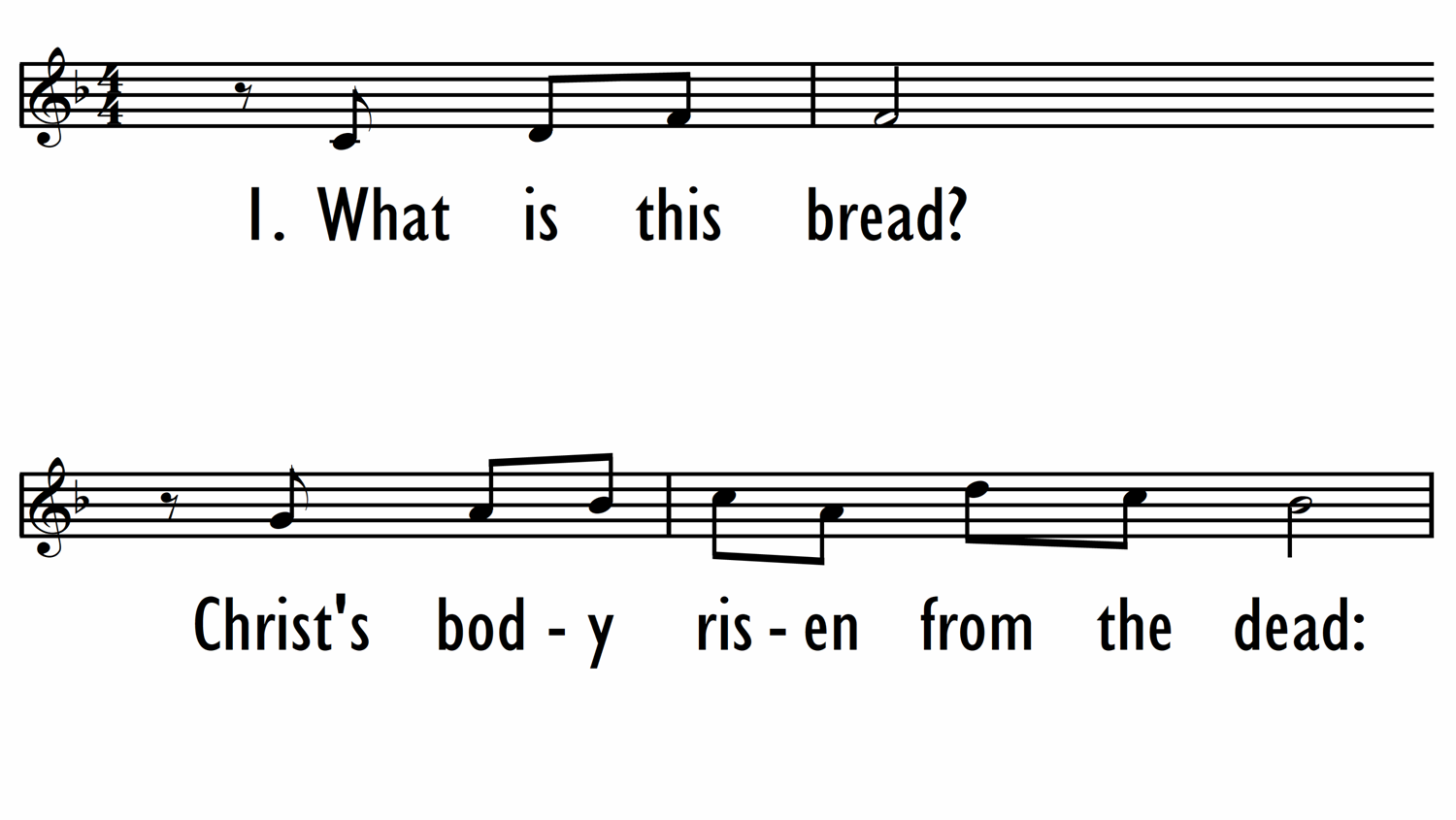 WHAT IS THIS BREAD - Lead Line-ppt