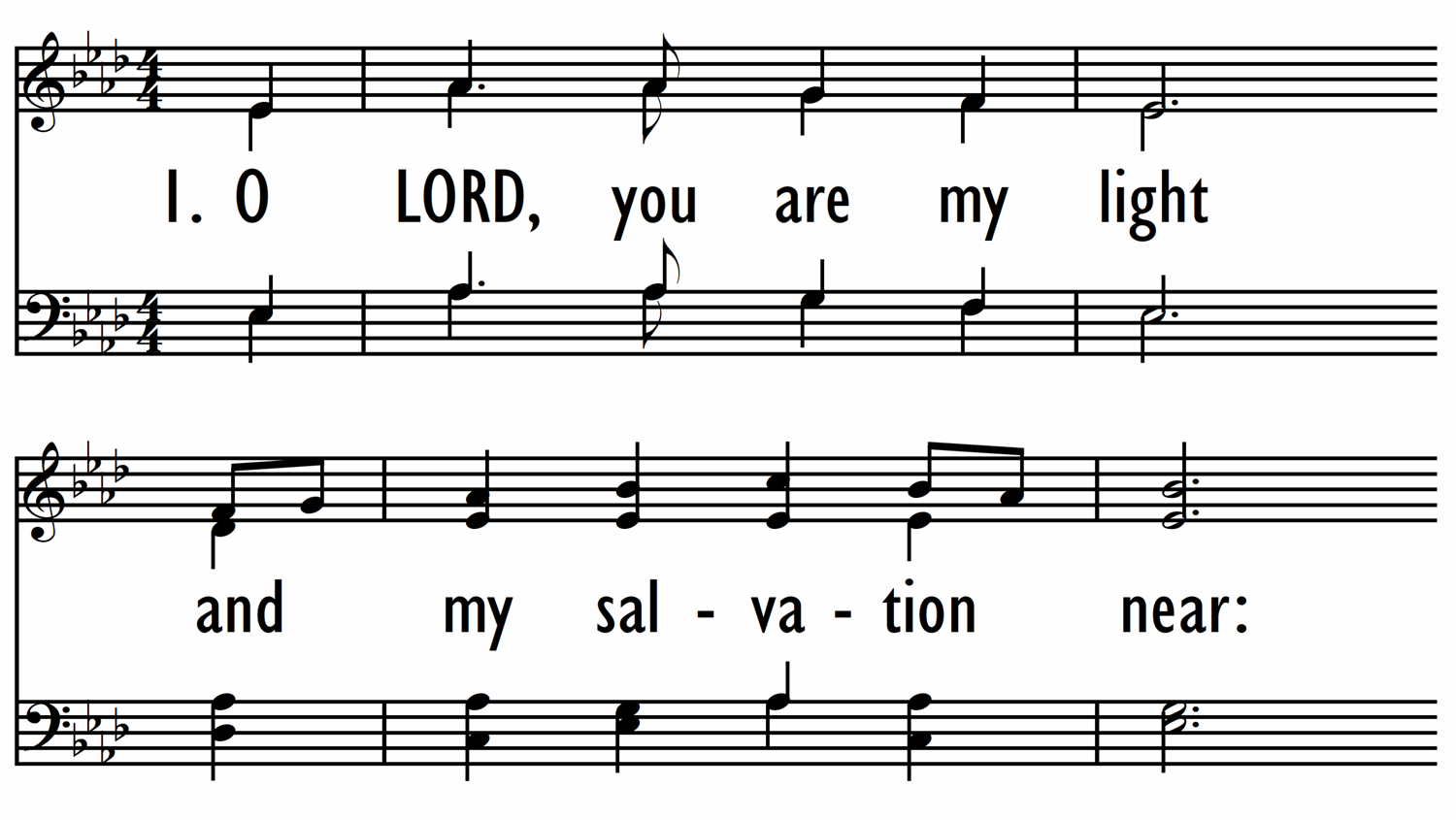 O LORD, YOU ARE MY LIGHT-ppt