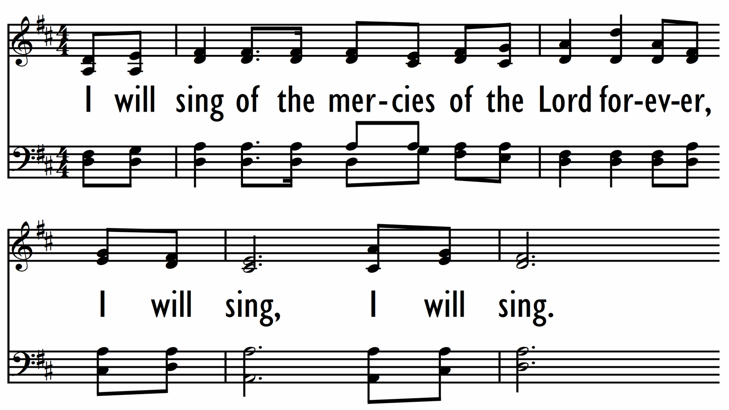 I WILL SING OF THE MERCIES OF THE LORD-ppt