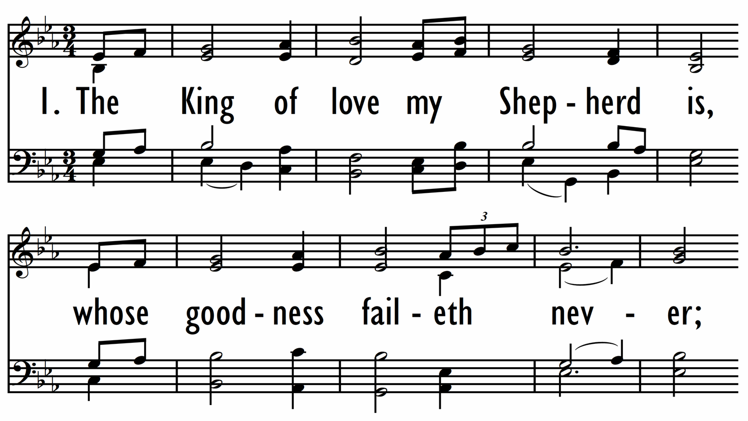 THE KING OF LOVE MY SHEPHERD IS-ppt