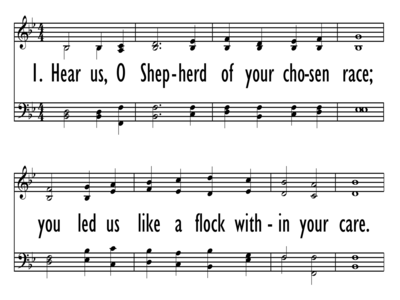 HEAR US, O SHEPHERD OF YOUR CHOSEN RACE-ppt