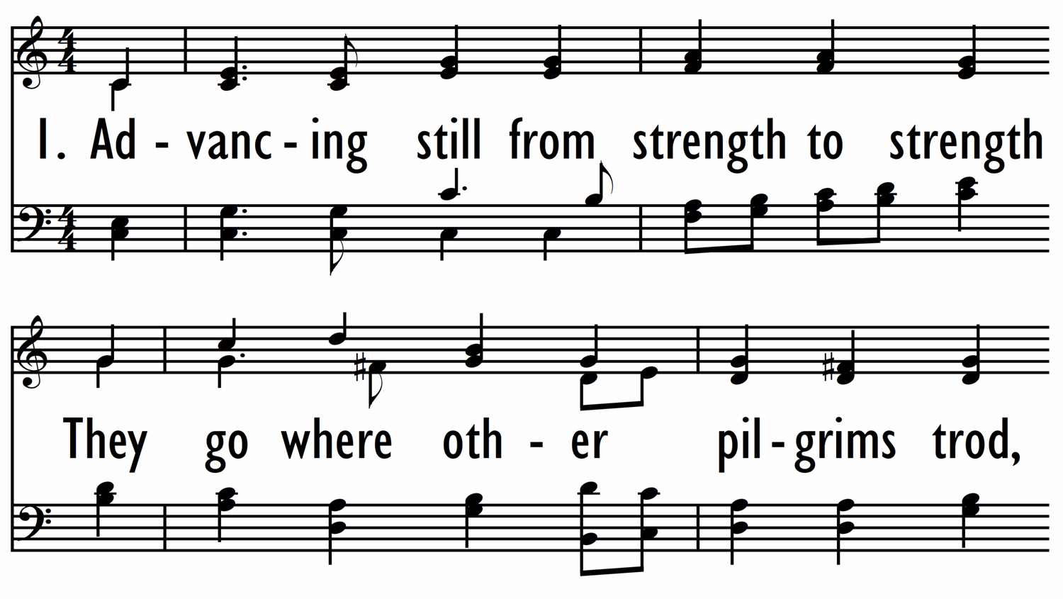 PSALM 84:7-12 - Advancing still from Strength to Strength-ppt