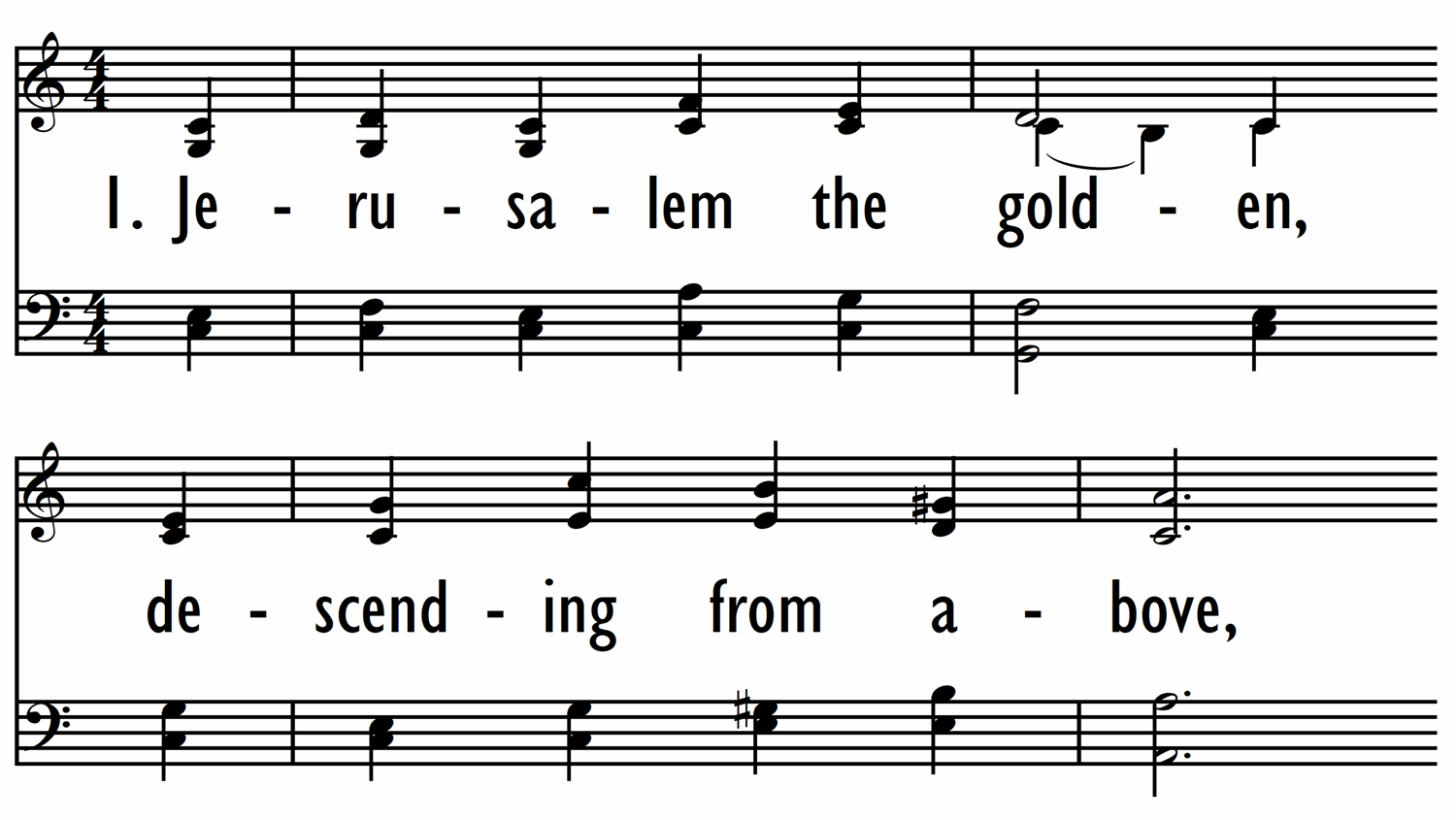 JERUSALEM THE GOLDEN-ppt