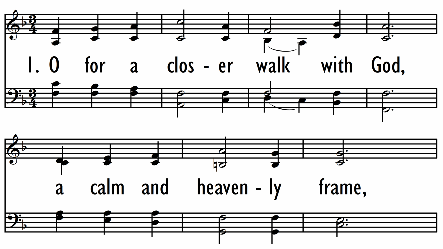 O FOR A CLOSER WALK WITH GOD-ppt