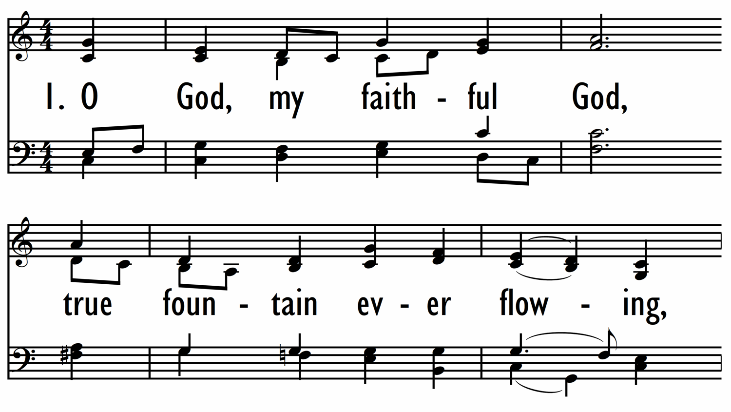 O GOD, MY FAITHFUL GOD-ppt
