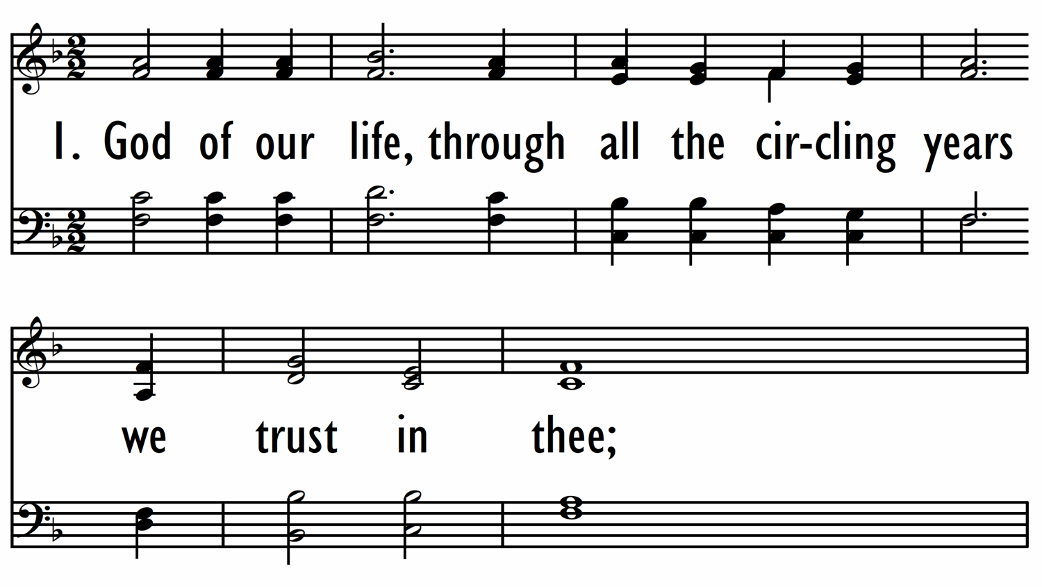 GOD OF OUR LIFE-ppt