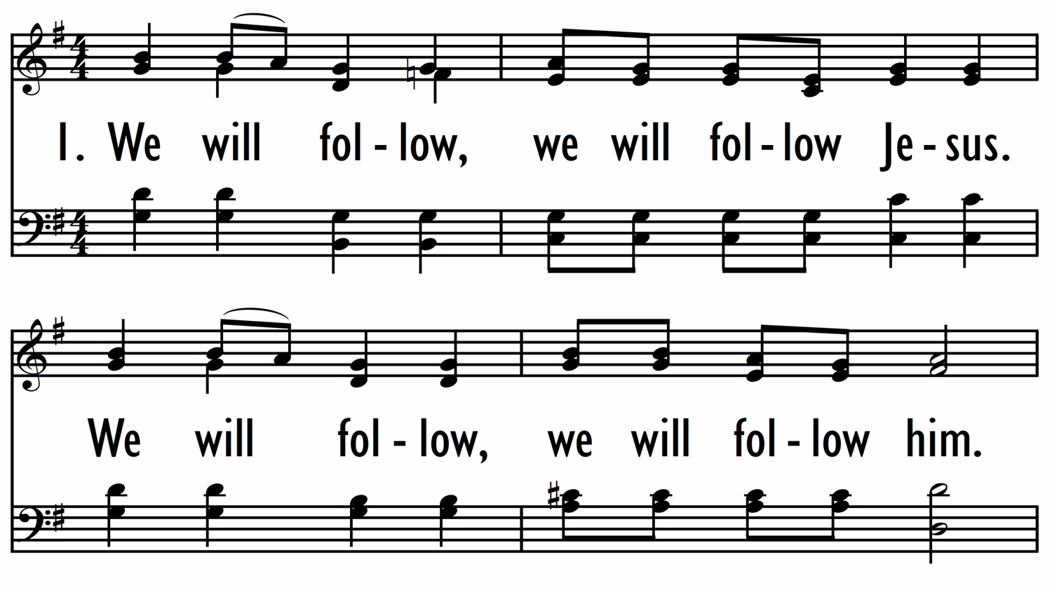 WE WILL FOLLOW / SOMLANDELA-ppt
