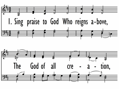 SING PRAISE TO GOD-ppt