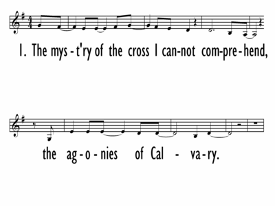 JESUS, THANK YOU - 4 part on chorus-ppt