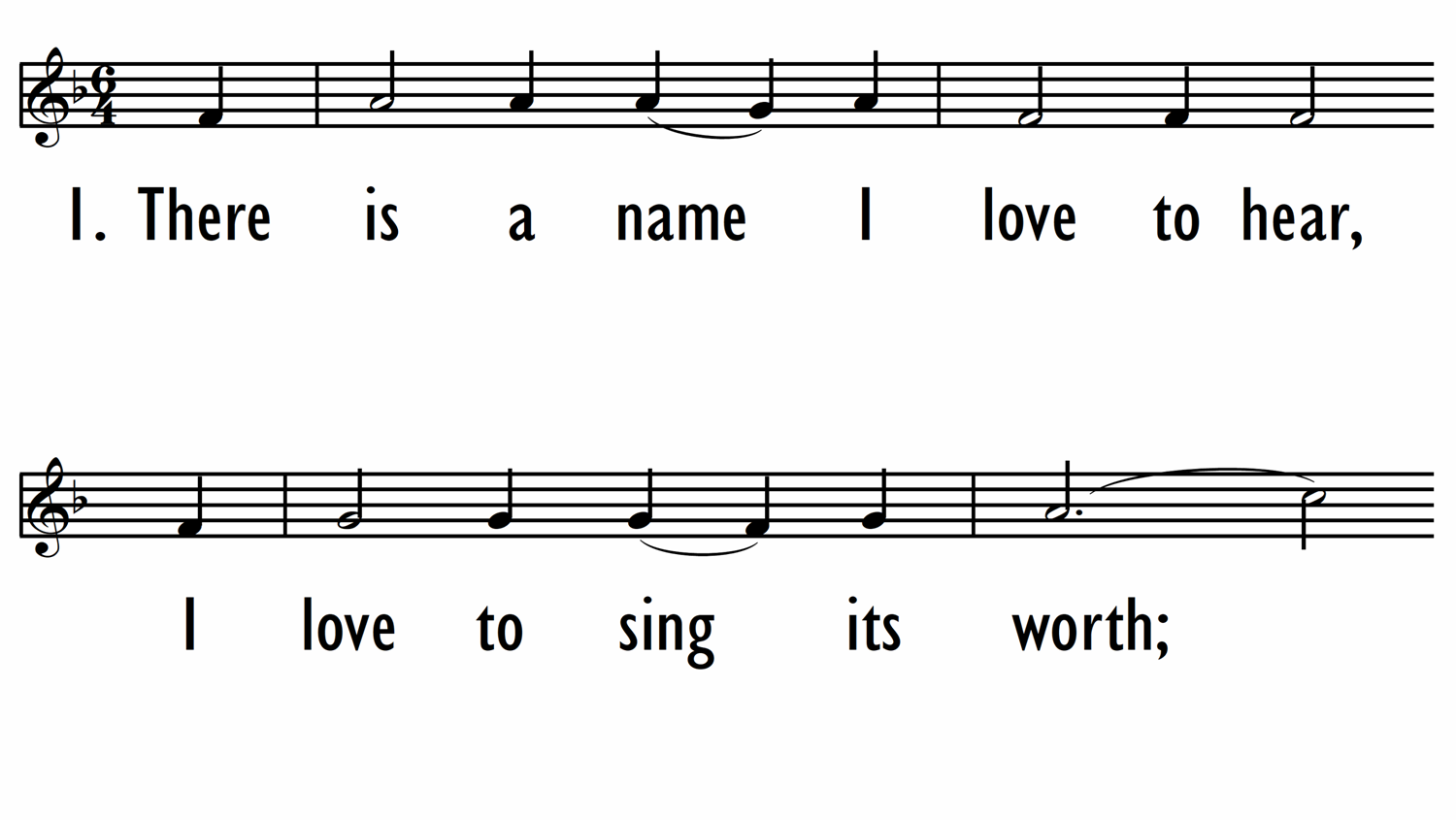 OH, HOW I LOVE JESUS - Lead Line-ppt