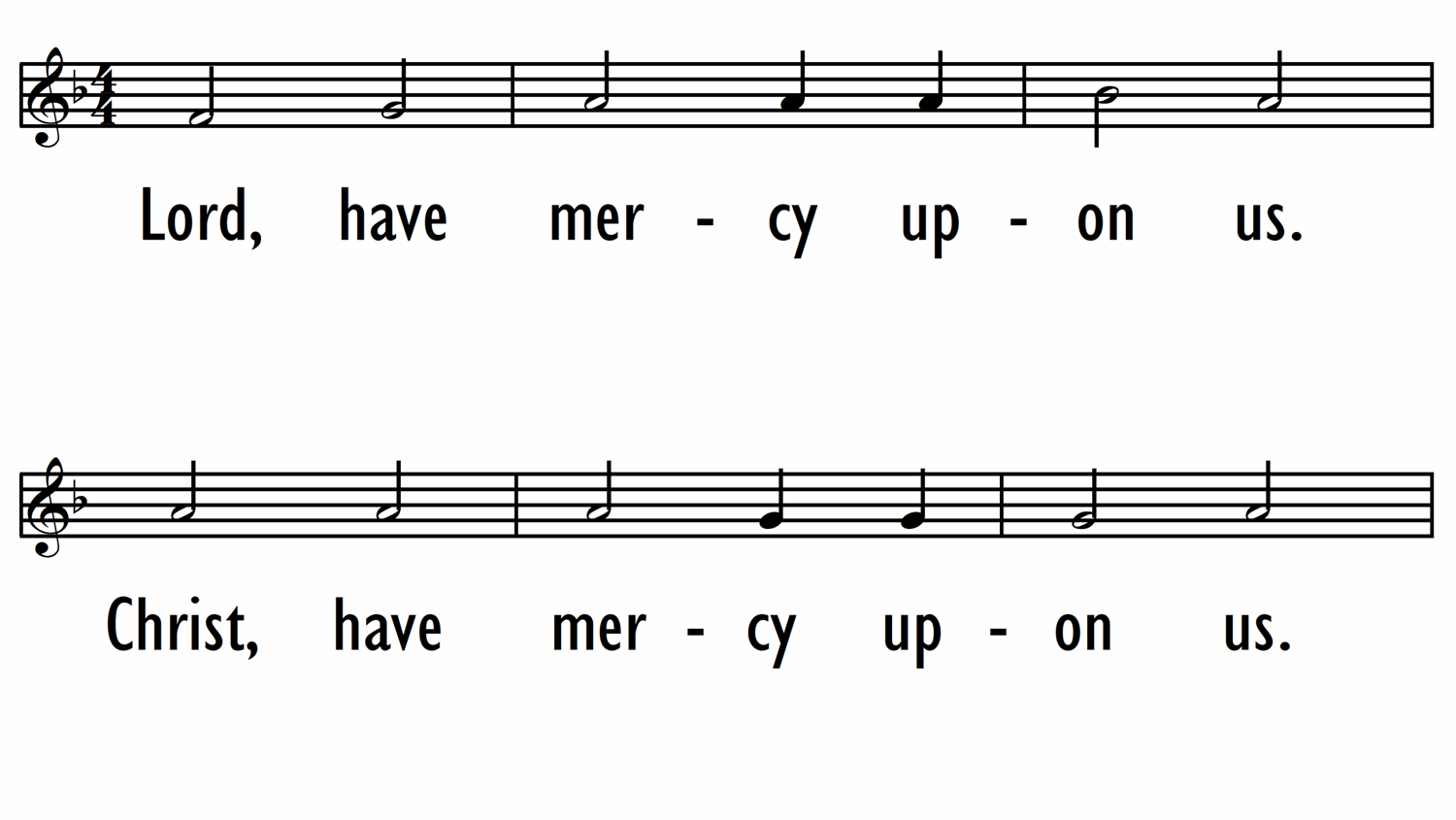 SETTING 3 - Kyrie, Sanctus, Agnus Dei, Nunc Dimittis-ppt