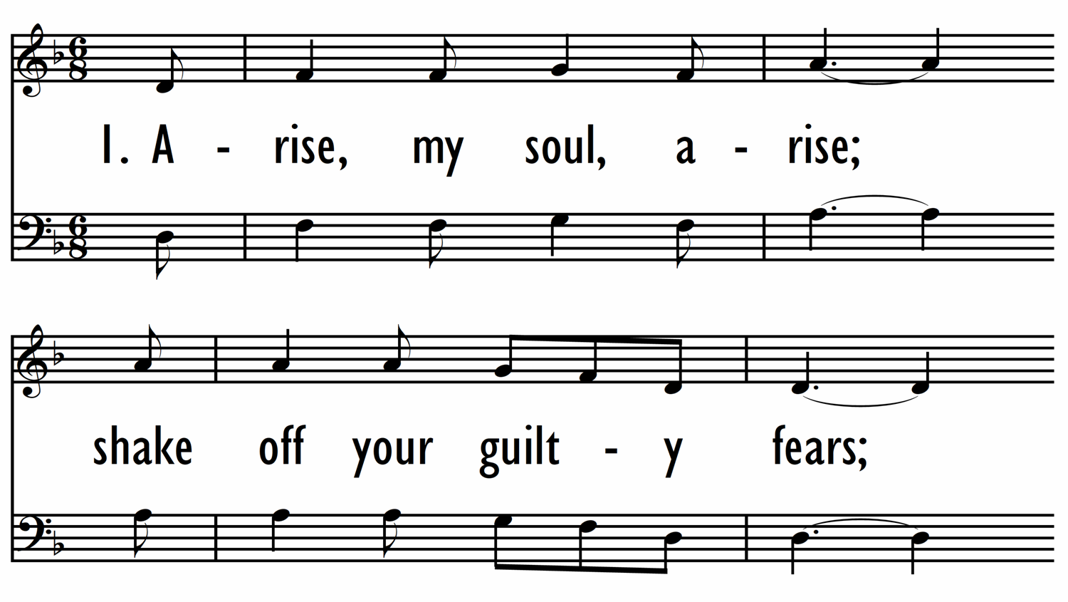 O MY SOUL, ARISE-ppt