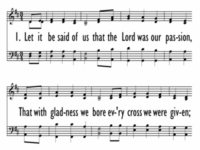 Let It Be Said Of Us Digital Songs Hymns