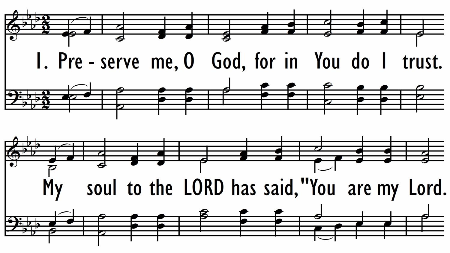 PSALM 16 (Preserve me, O God)-ppt