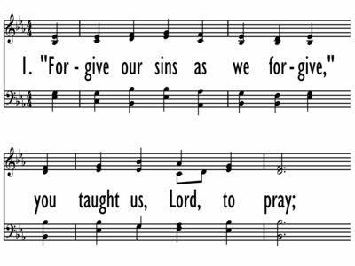 FORGIVE OUR SINS AS WE FORGIVE-ppt