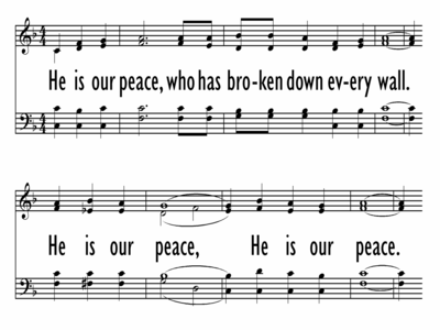 HE IS OUR PEACE-ppt