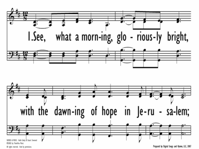 SEE, WHAT A MORNING-ppt