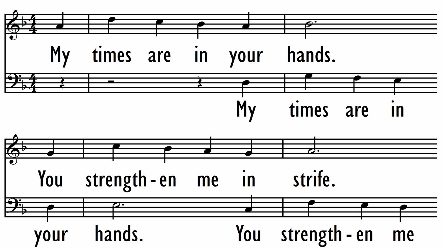 PSALM 31:1-5, 9-16, 19-24 - A Responsorial Setting-ppt