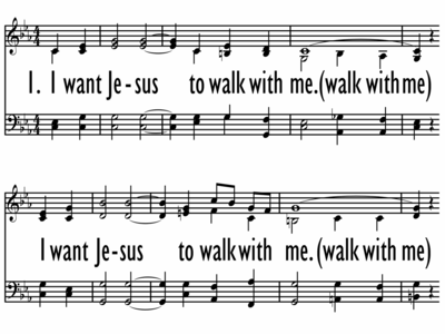 I WANT JESUS TO WALK WITH ME-ppt