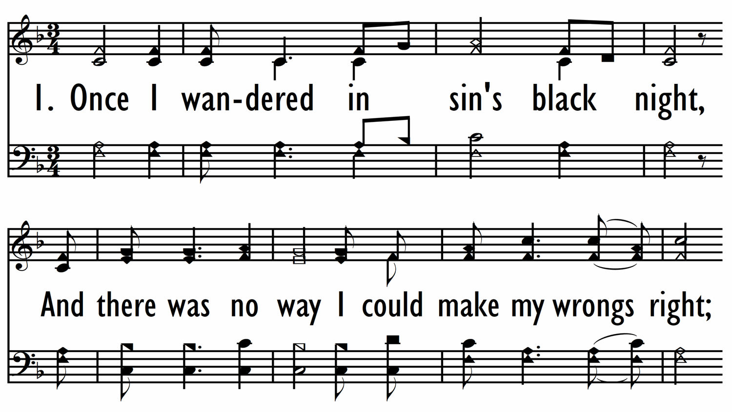 IT'S STILL THE BLOOD - Shape Notes-ppt