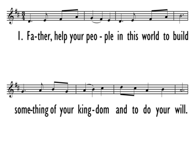 FATHER, HELP YOUR PEOPLE - Lead Line-ppt