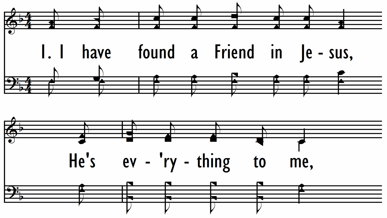 THE LILY OF THE VALLEY - Shape Notes-ppt