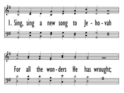SING, SING A NEW SONG TO JEHOVAH-ppt